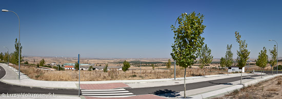 Paso de peatones en la Calle Fresno